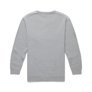 Cotopaxi W's Do Good Crew Sweatshirt - Organic Cotton & Recycled Polyester Heather Grey