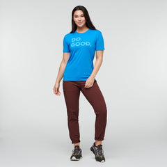 Cotopaxi - W's Do Good Organic T-Shirt - Organic Cotton & Recycled polyester - Weekendbee - sustainable sportswear