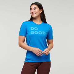 Cotopaxi W's Do Good Organic T-Shirt - Organic Cotton & Recycled polyester Saltwater Shirt