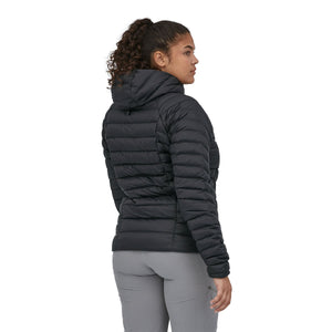 Patagonia W's Down Sweater Hoody - Recycled Nylon & RDS certified Down Black