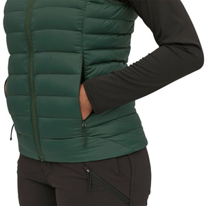 Patagonia W's Down Sweater Vest - Recycled nylon & Responsible Down Standard down Black