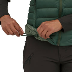 Patagonia W's Down Sweater Vest - Recycled nylon & Responsible Down Standard down Black Jacket