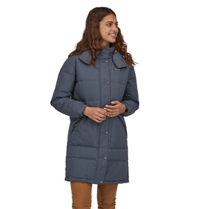 Patagonia W's Downdrift Parka - Recycled Down Smolder Blue