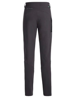 Vaude W's Elope Slim Fit Outdoor Pants - Recycled polyester & polyester Dark Sea