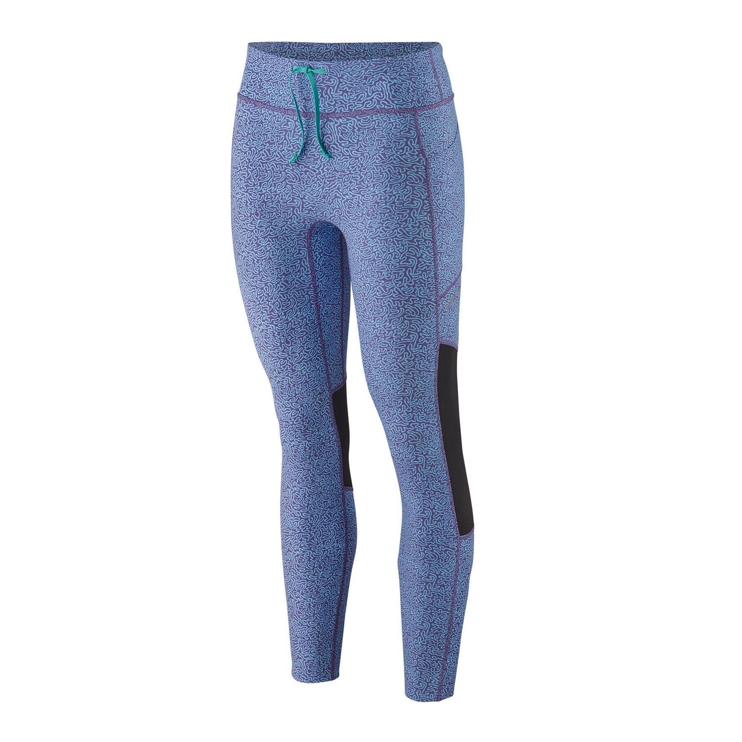Patagonia W's Endless Run 7/8 Tights - Recycled nylon Journeys: Perennial Purple Pants