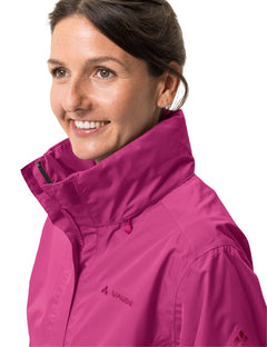 Vaude W´s Escape Light rain jacket - Recycled polyester & polyester Lychee Jacket
