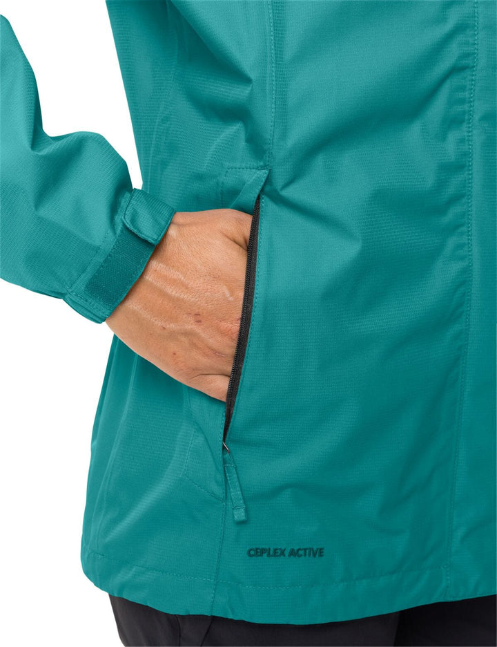 W´s Escape Light rain jacket - Recycled polyester & polyester Jacket Vaude