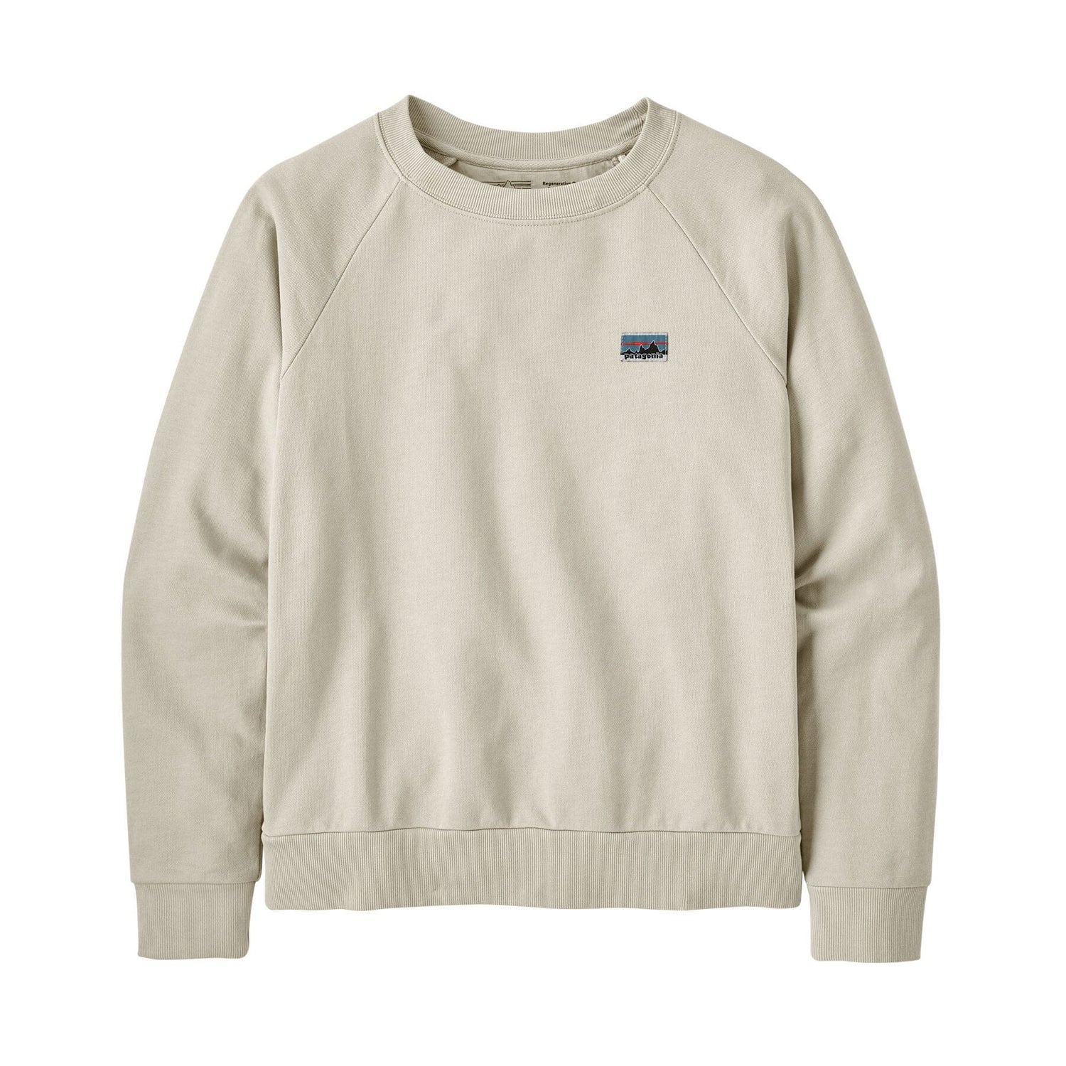 Patagonia W's Essential Sweatshirt - Regenerative Organic Certified Cotton Wool White Shirt