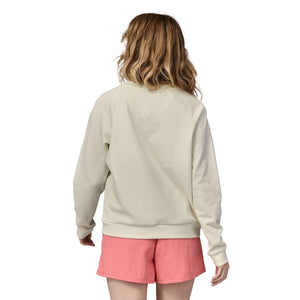 Patagonia W's Essential Sweatshirt - Regenerative Organic Certified Cotton Wool White