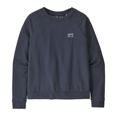 Patagonia W's Essential Sweatshirt - Regenerative Organic Certified Cotton Smolder Blue Shirt