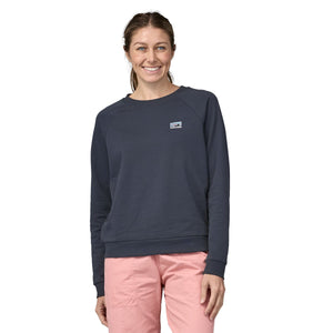 Patagonia W's Essential Sweatshirt - Regenerative Organic Certified Cotton Smolder Blue
