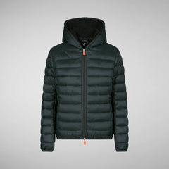 Save The Duck - W's Ethel Hooded Puffer Jacket - 100% Recycled Nylon - Weekendbee - sustainable sportswear