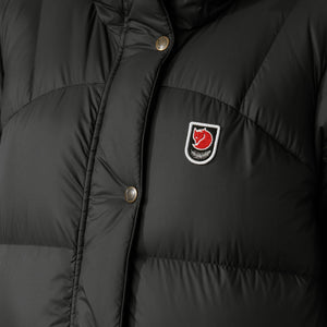 Fjällräven W's Expedition Long Down Parka - Recycled PA & Traceable Down Black