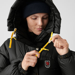 Fjällräven W's Expedition Long Down Parka - Recycled PA & Traceable Down Black