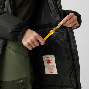Fjällräven W's Expedition Long Down Parka - Recycled PA & Traceable Down Black