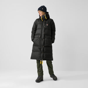 Fjällräven W's Expedition Long Down Parka - Recycled PA & Traceable Down Black
