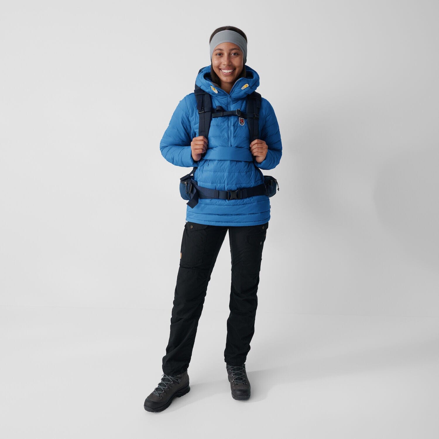 Fjällräven W's Expedition Pack Down Anorak - Recycled Polyamide & Responsible Down Mustard Yellow Jacket