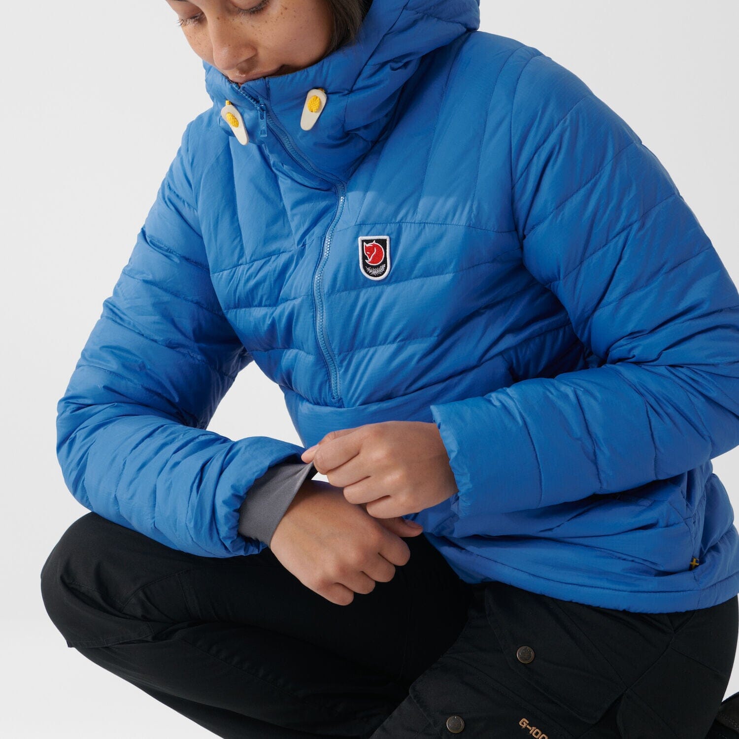 Fjällräven W's Expedition Pack Down Anorak - Recycled Polyamide & Responsible Down Black Jacket