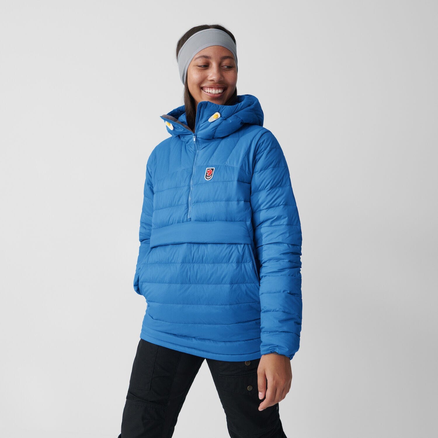Fjällräven W's Expedition Pack Down Anorak - Recycled Polyamide & Responsible Down Mustard Yellow Jacket