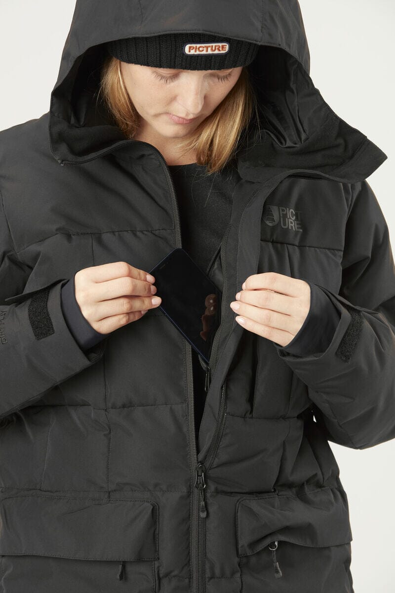 Picture Organic W's Face It Jacket - Recycled Polyester Black Jacket