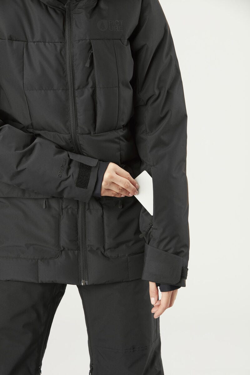 Picture Organic W's Face It Jacket - Recycled Polyester Black Jacket