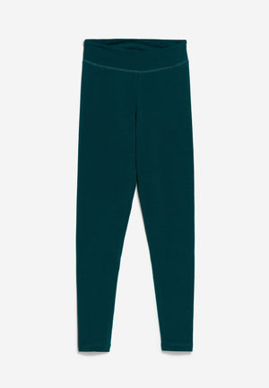 Armedangels W's Faribaa leggings - Organic cotton Teal Stone