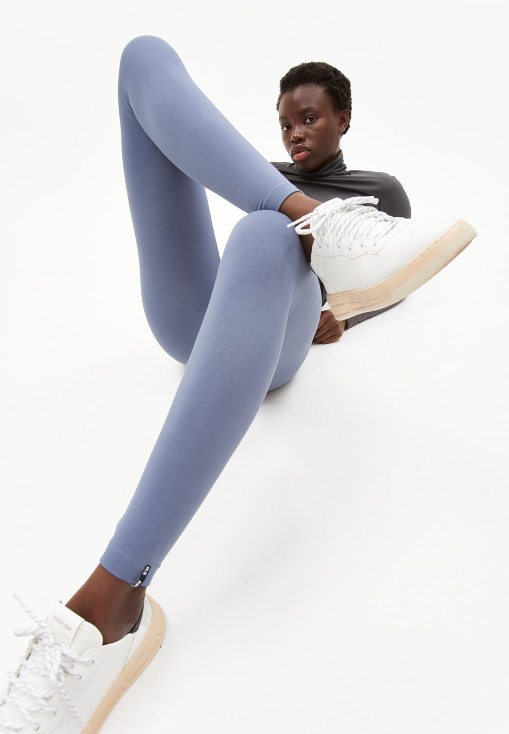 Yoga Legging Pocket - Bio Blanc - Vêtements de yoga Femme - Coton