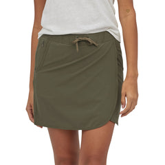 Patagonia W's Fleetwith Skort - Recycled Polyester Basin Green Skirt