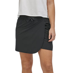 Patagonia W's Fleetwith Skort - Recycled Polyester Black Skirt