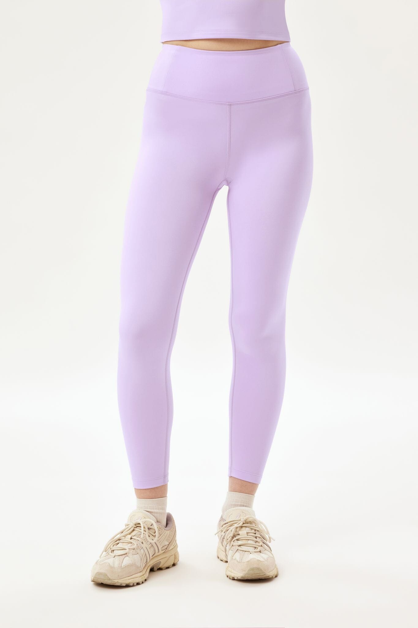 Girlfriend Collective W's Float High-Rise Legging - Made from Recycled plastic bottles Bellflower Normal Pants