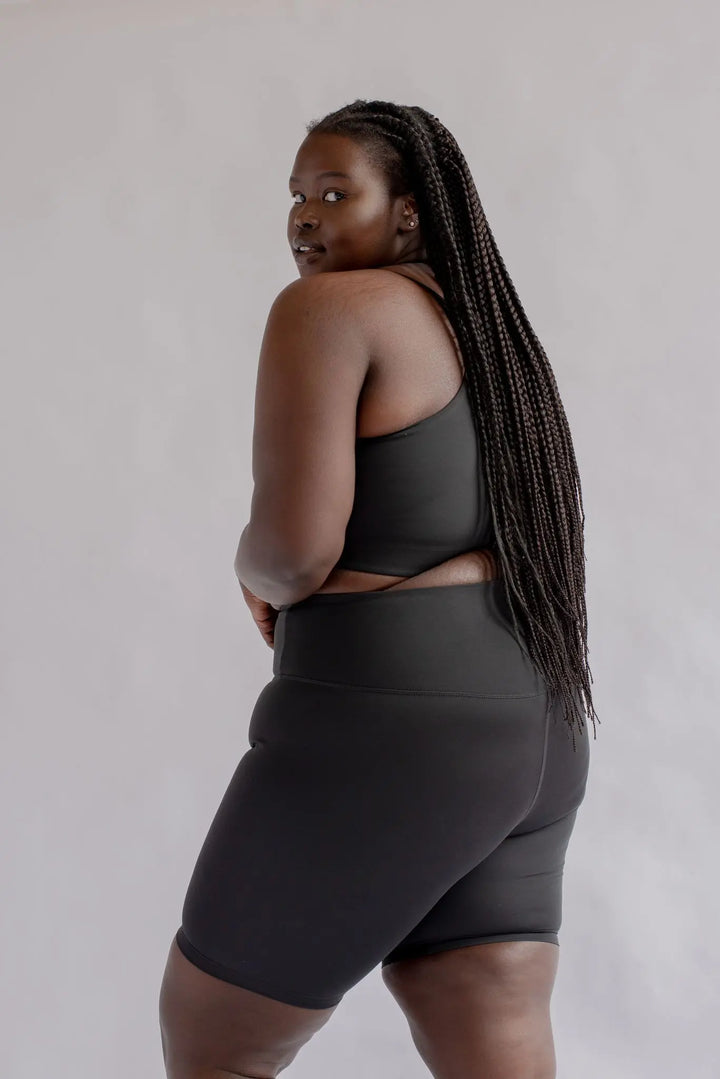 W's Float High-Rise Bike Shorts - Made from recycled plastic bottles Pants Girlfriend Collective