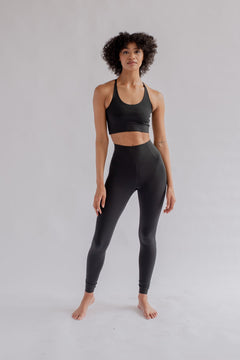 Girlfriend Collective W's Float High-Rise Leggings - Made from Recycled plastic bottles Black Pants