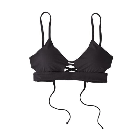 Patagonia W's Focal Point Top - Recycled Nylon Ink Black Swimwear