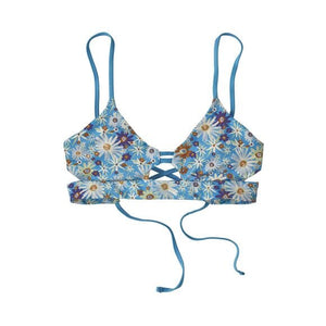 Patagonia W's Focal Point Top - Recycled Nylon Primavera: Lago Blue