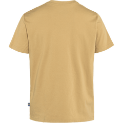 Fjällräven W's Fox Boxy Logo Tee - Organic Cotton & Recycled Polyester Dune Beige Shirt