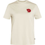 Fjällräven - W's Fox Boxy Logo Tee - Organic Cotton & Recycled Polyester - Weekendbee - sustainable sportswear