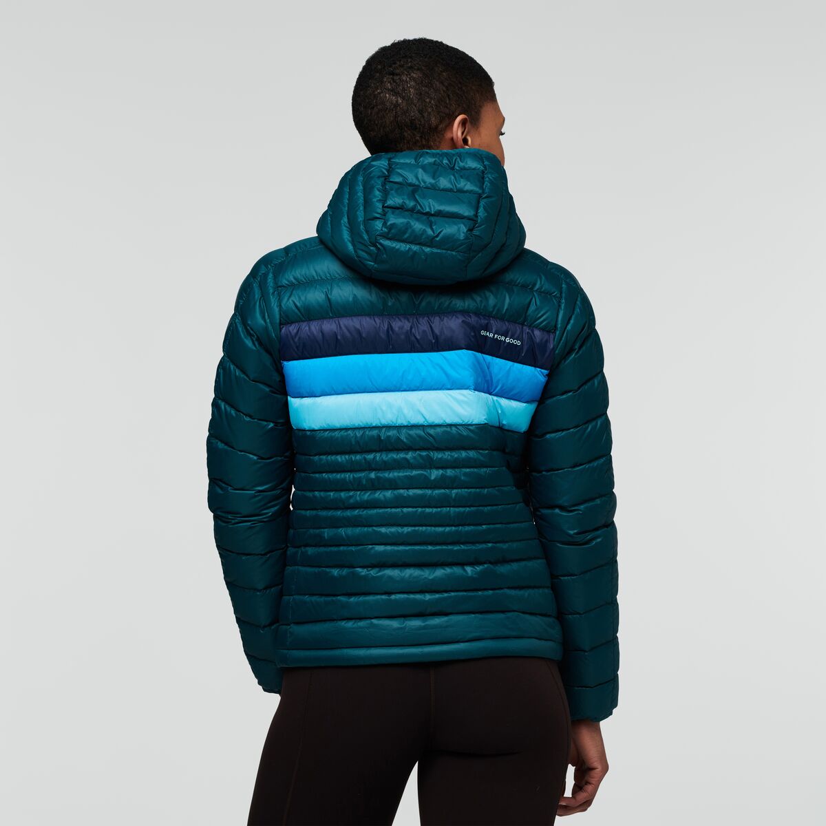 Cotopaxi - W's Fuego Down Hooded Jacket - Responsibly sourced down - Weekendbee - sustainable sportswear