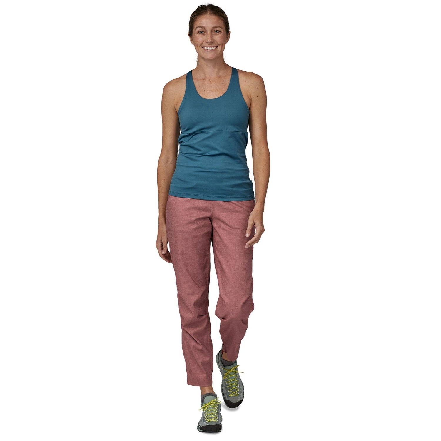 Patagonia W's Hampi Rock Pants - Organic Hemp & Recycled Polyester Evening Mauve Pants