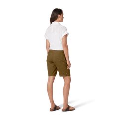 Royal Robbins W's Hempline Tie Bermuda shorts - Hemp & Recycled polyester Coyote Pants