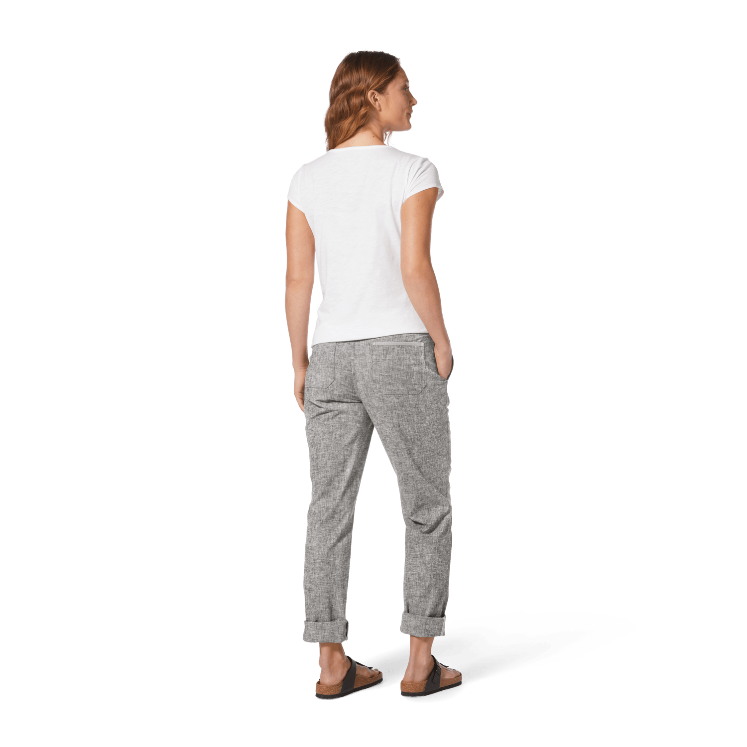 Royal Robbins W's Hempline Tie Pant - Hemp & Recycled polyester Asphalt Pants