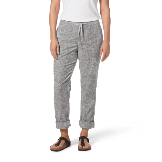 Royal Robbins W's Hempline Tie Pant - Hemp & Recycled polyester Asphalt Pants