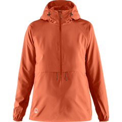 Fjällräven W's High Coast Lite Anorak - Recycled polyester Rowan Red Jacket