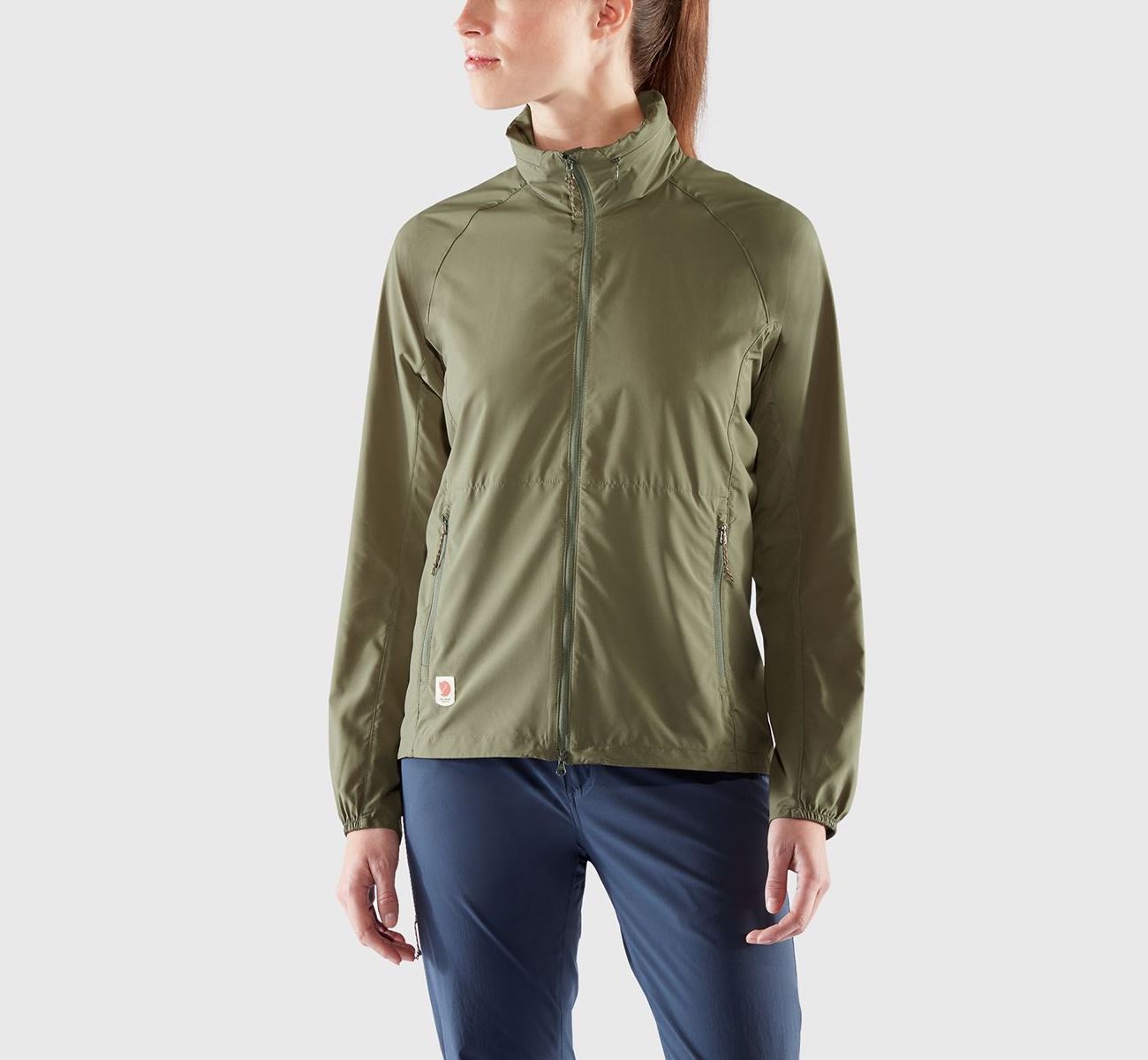 Fjällräven W's High Coast Lite Jacket - Recycled polyester Green Jacket