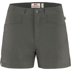 Fjällräven W's High Coast Lite Shorts - Recycled polyamide Stone Grey Pants
