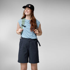 Fjällräven W's High Coast Shade Shorts - Recycled Polyester Black Pants