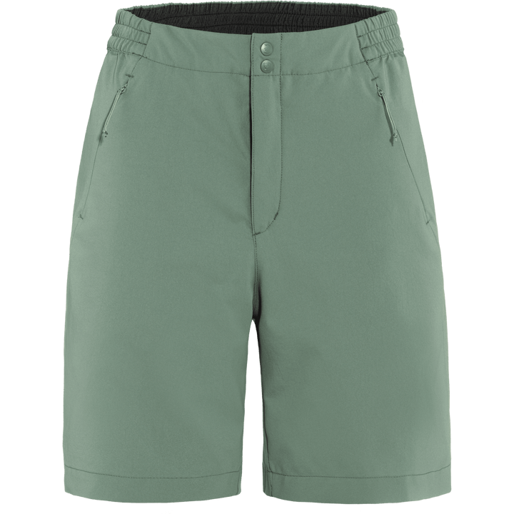 W's High Coast Shade Shorts - Recycled Polyester Pants Fjällräven Patina Green 36