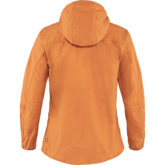 Fjällräven W's High Coast Wind Jacket - Polyamide & Organic cotton Spicy Orange Jacket