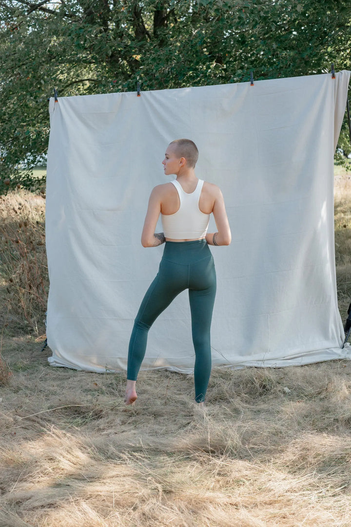 W's High-Rise Pocket Leggings - Made From Recycled Water Bottles Pants Girlfriend Collective