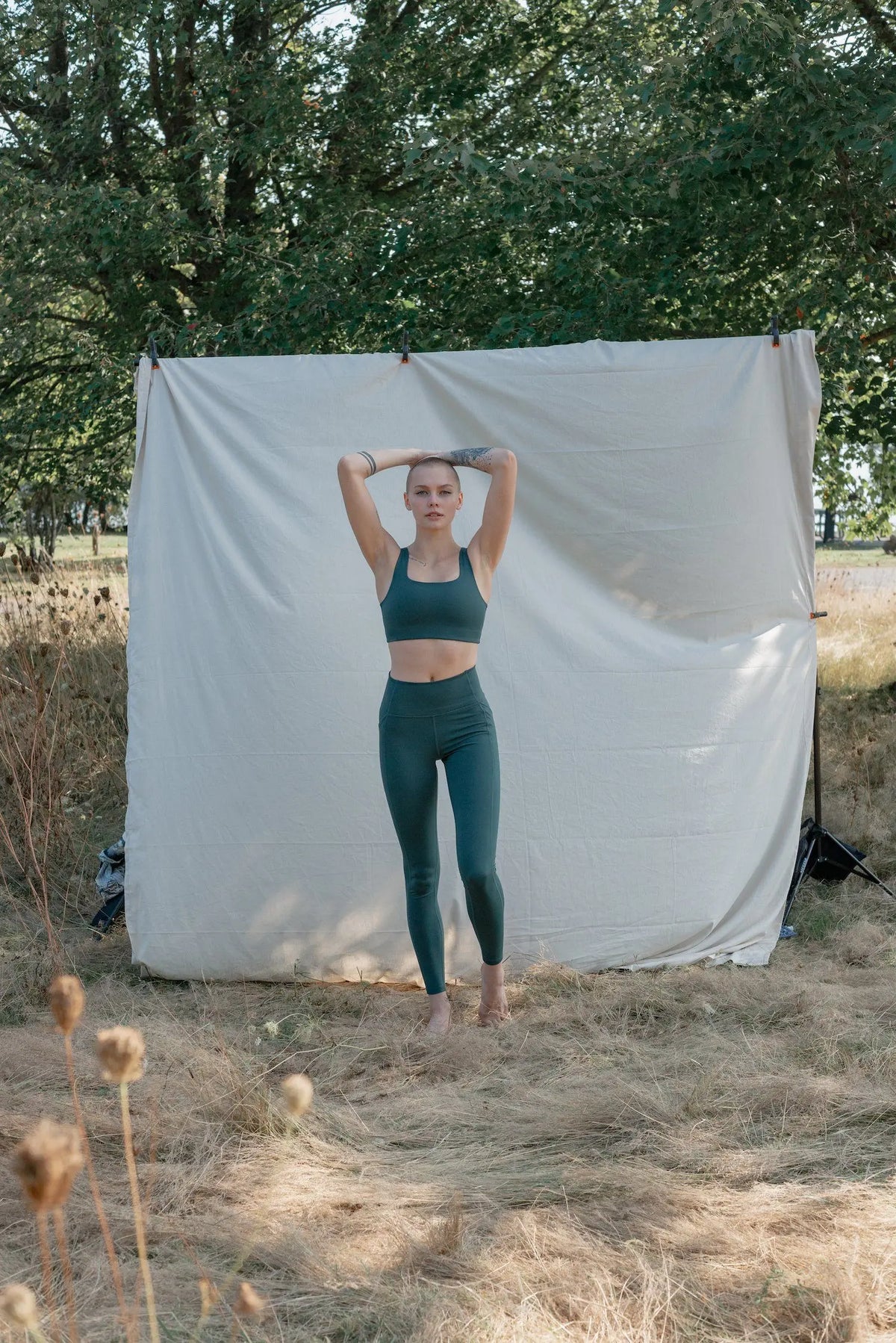 W's High-Rise Pocket Leggings - Made From Recycled Water Bottles Pants Girlfriend Collective