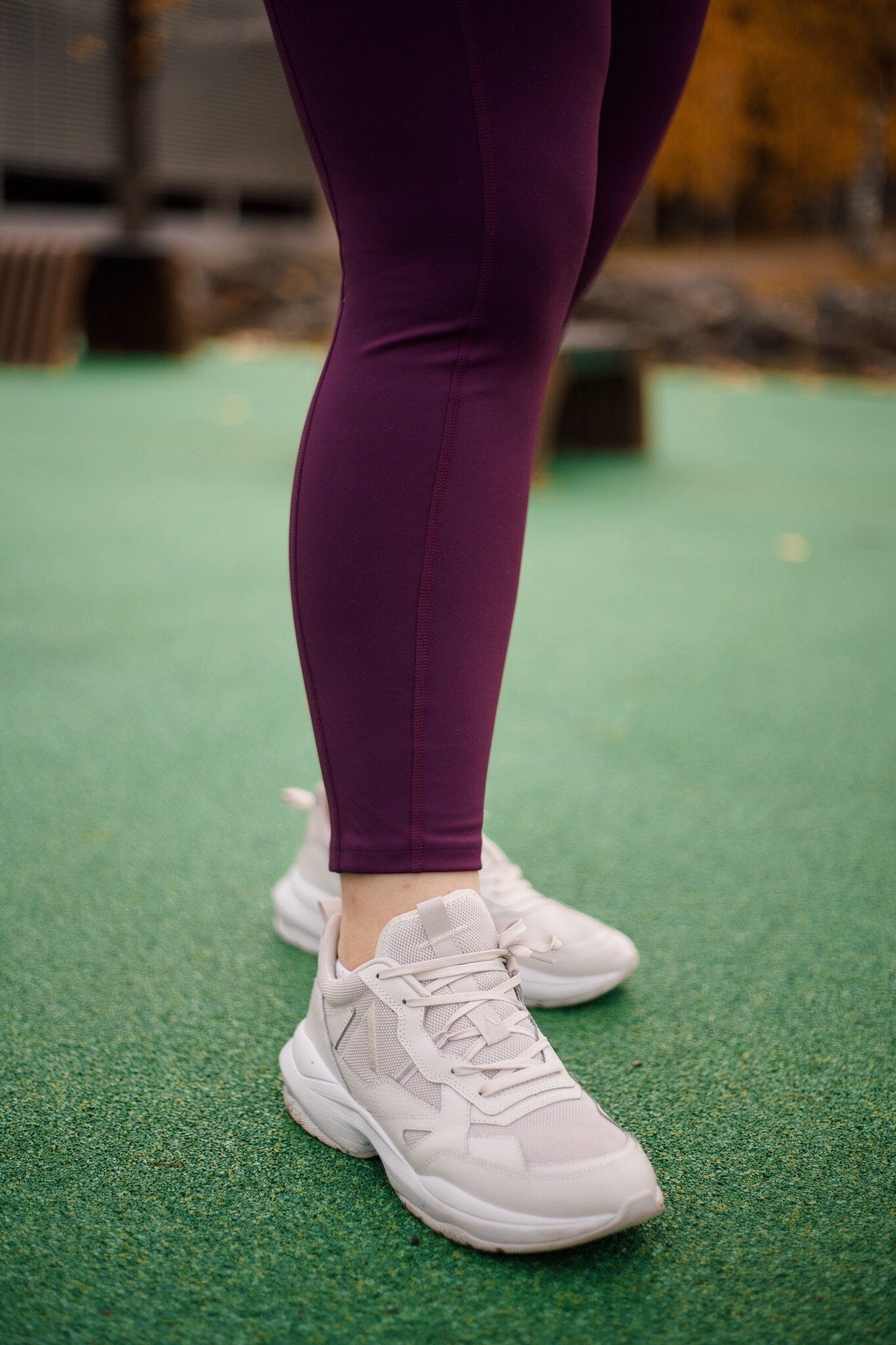 Girlfriend Collective W's High-Rise Pocket Leggings - Made From Recycled Water Bottles Moss Pants